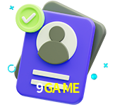 Tornar-se um membro do 9GAME é muito simples